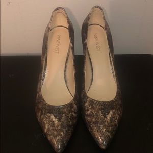 Snakeskin Heels
